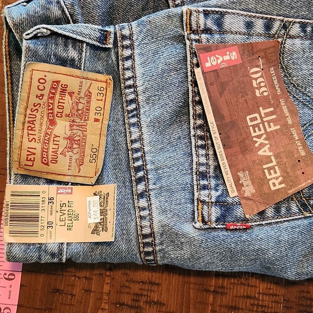 NWT Vintage Levis 30x36